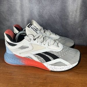 Reebok Womens Nano X EF7533 White  Cross Trainers Shoes Sneakers Size 7